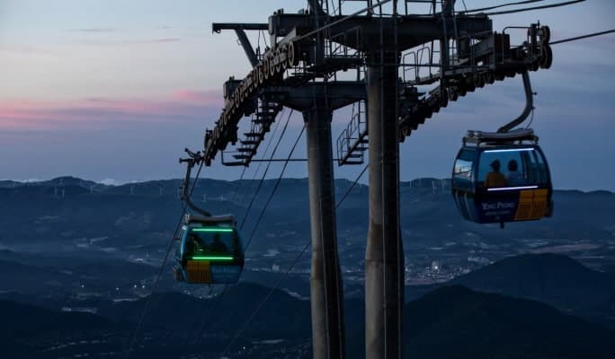 Balwangsan缆车与Skywalk优惠门票 - 3